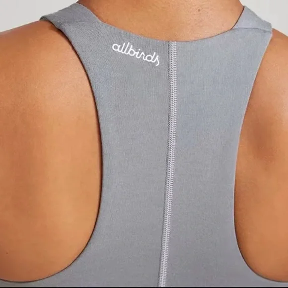 NWT Allbirds Natural Run Form Tank, Small, Gray - Picture 6 of 12